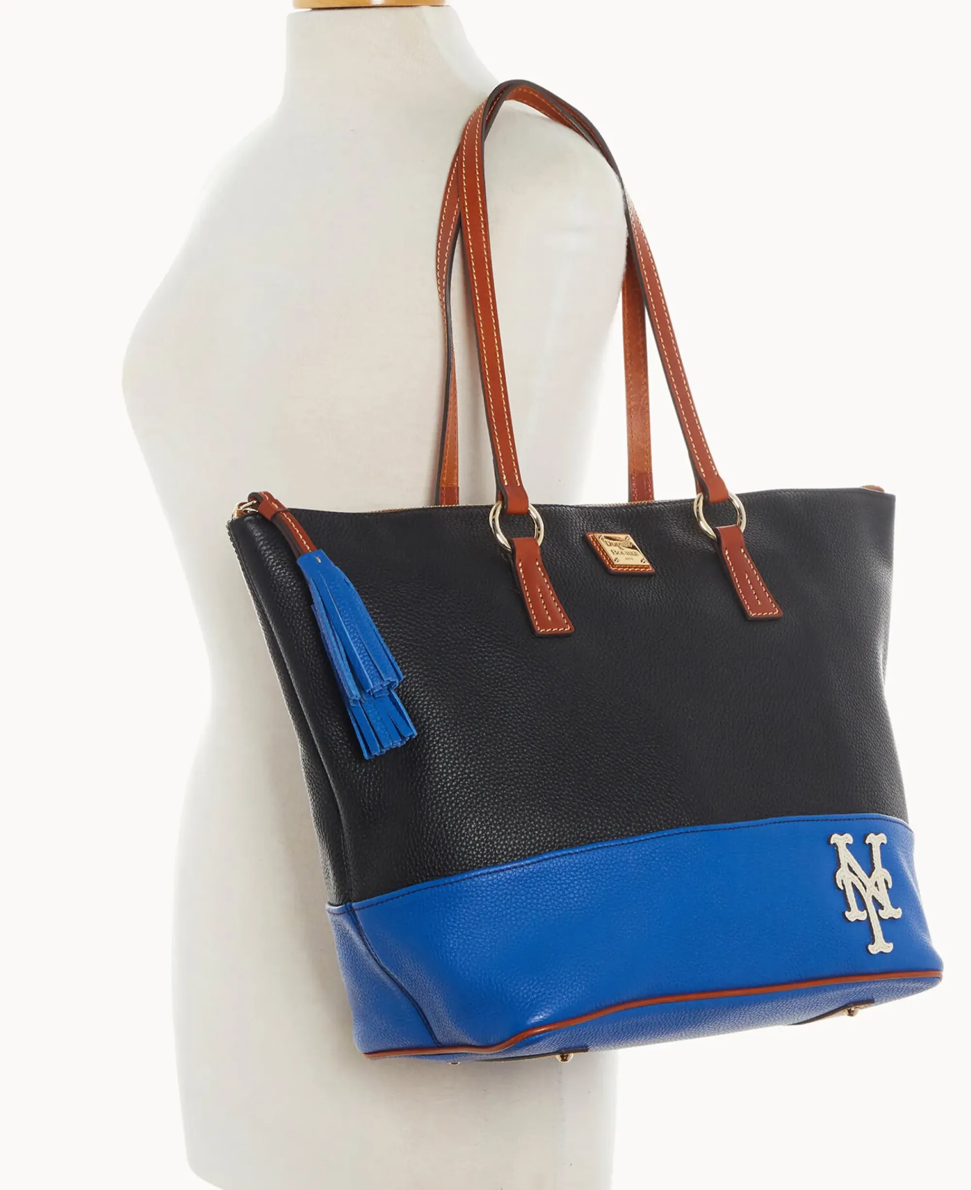 Dooney & Bourke Game Day Ready|Printed Fabric<MLB Tobi Tote Mets