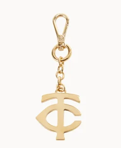 Dooney & Bourke MLB Pendant Key Chains|Key Keepers & Charms<MLB Pendant Key Chain Minnesota Twins