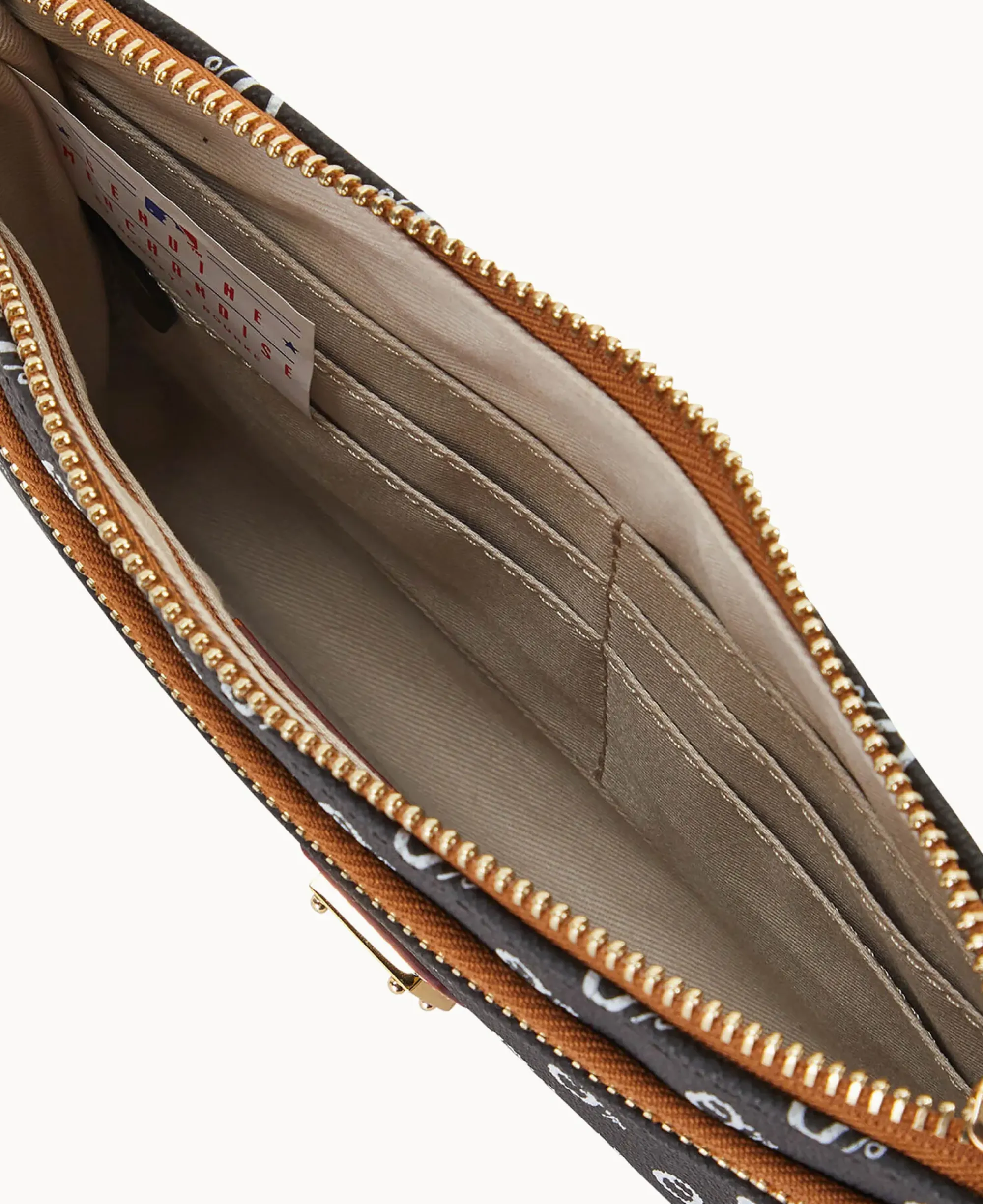 Dooney & Bourke Grab and Go|Wristlets<MLB Double Zip Wristlet Orioles