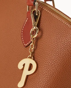 Dooney & Bourke MLB Pendant Key Chains|Key Keepers & Charms<MLB Philadelphia Phillies Pendant Key Chain Gold