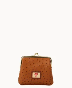 Dooney & Bourke Grab and Go|Wallets<MLB Large Framed Purse Phillies