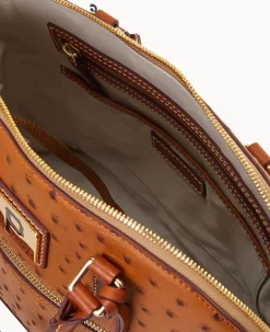 Dooney & Bourke Game Day Ready|Printed Fabric<MLB Domed Zip Satchel Pirates