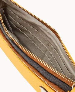Dooney & Bourke Grab and Go|Wristlets<MLB Double Zip Wristlet Pirates