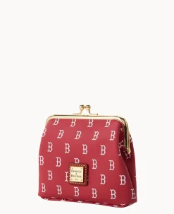 Dooney & Bourke Grab and Go|Clutches<MLB Large Framed Purse Red Sox