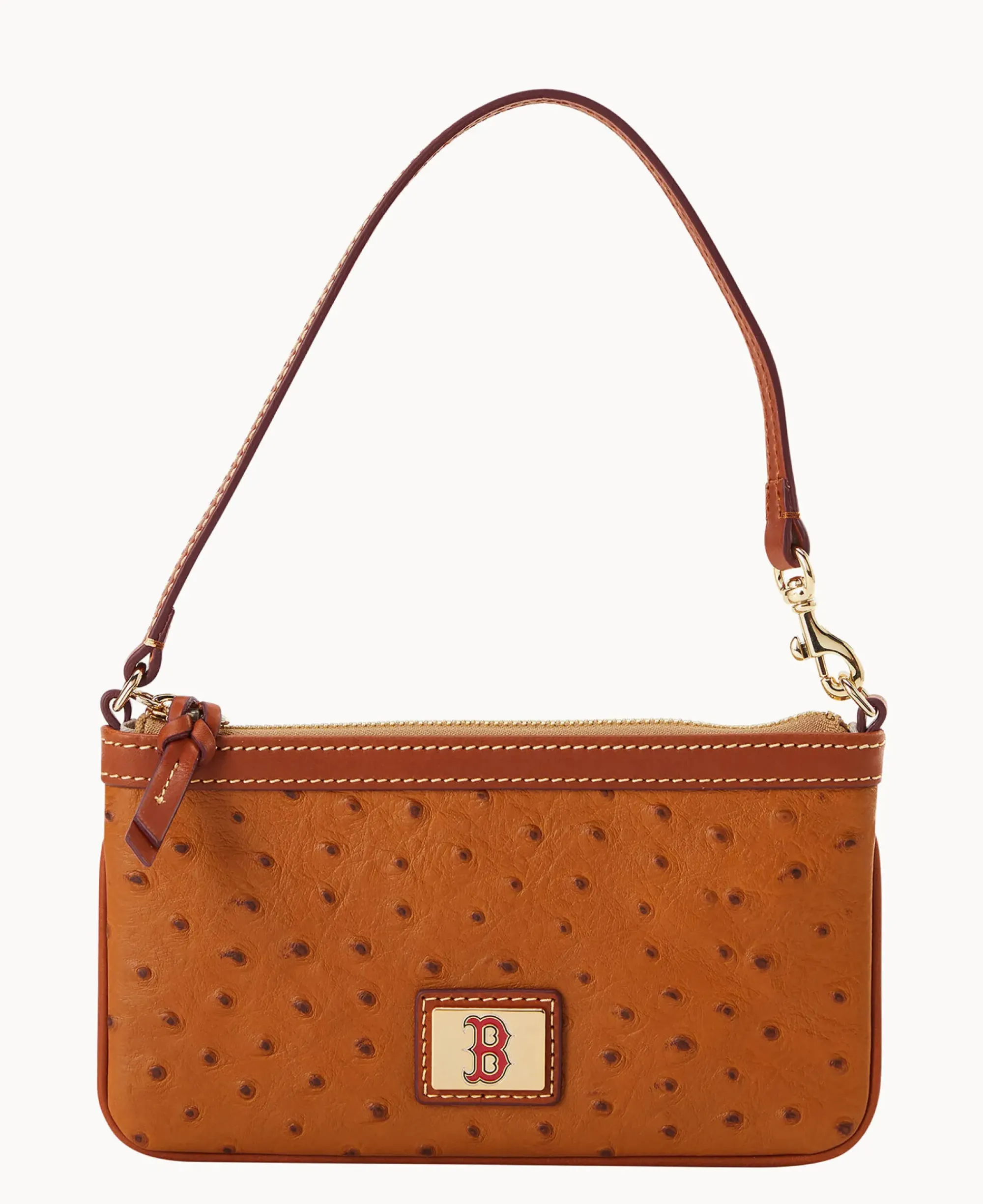 Dooney & Bourke Grab and Go|Wristlets<MLB Large Slim Wristlet Red Sox