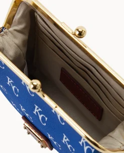 Dooney & Bourke Clutches|Wallets<MLB Large Framed Purse Royals