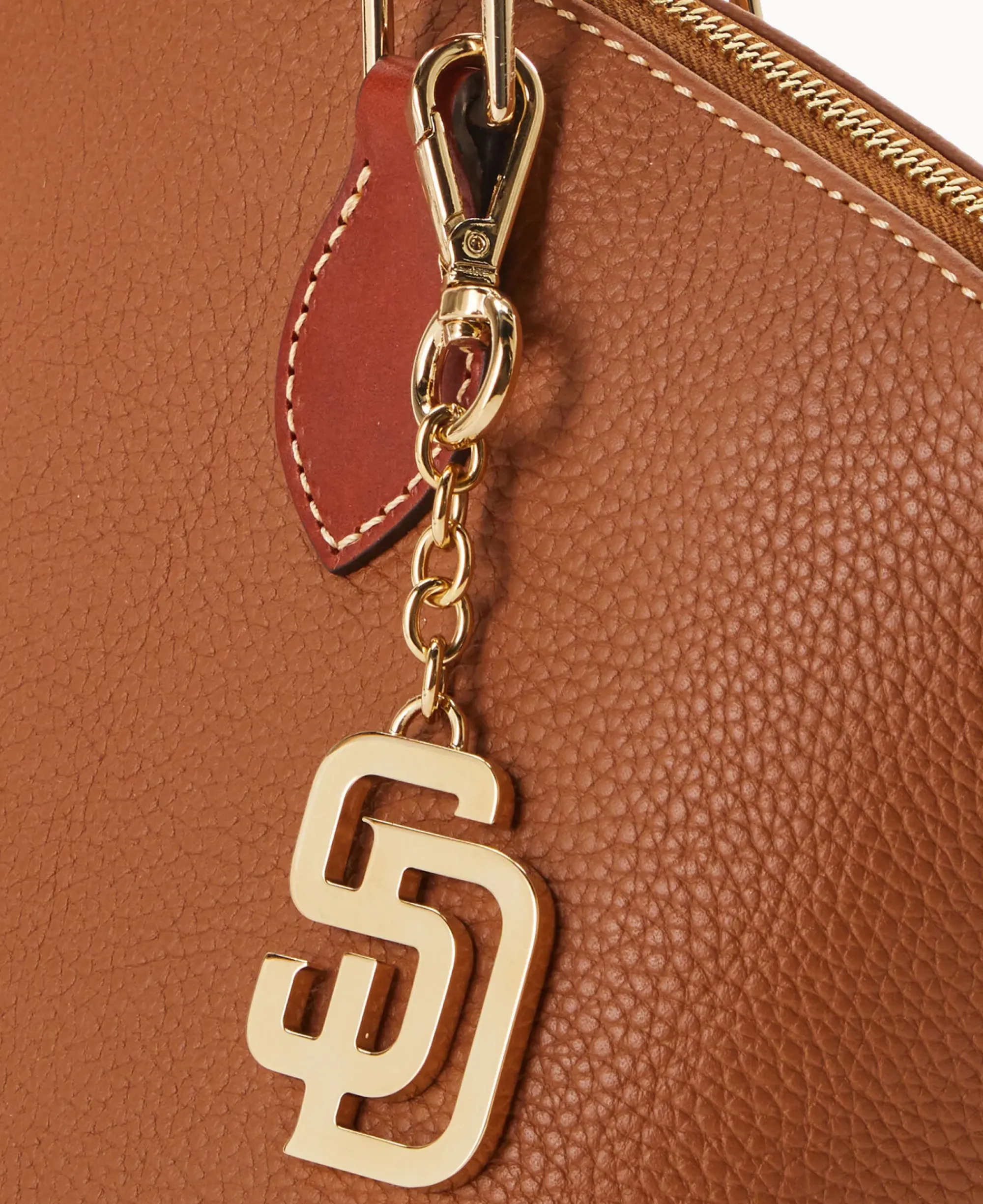 Dooney & Bourke MLB Pendant Key Chains|Key Keepers & Charms<MLB Pendant Key Chain San Diego Padres
