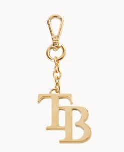 Dooney & Bourke MLB Pendant Key Chains|Personalize It<MLB Pendant Key Chain Tampa Bay Rays