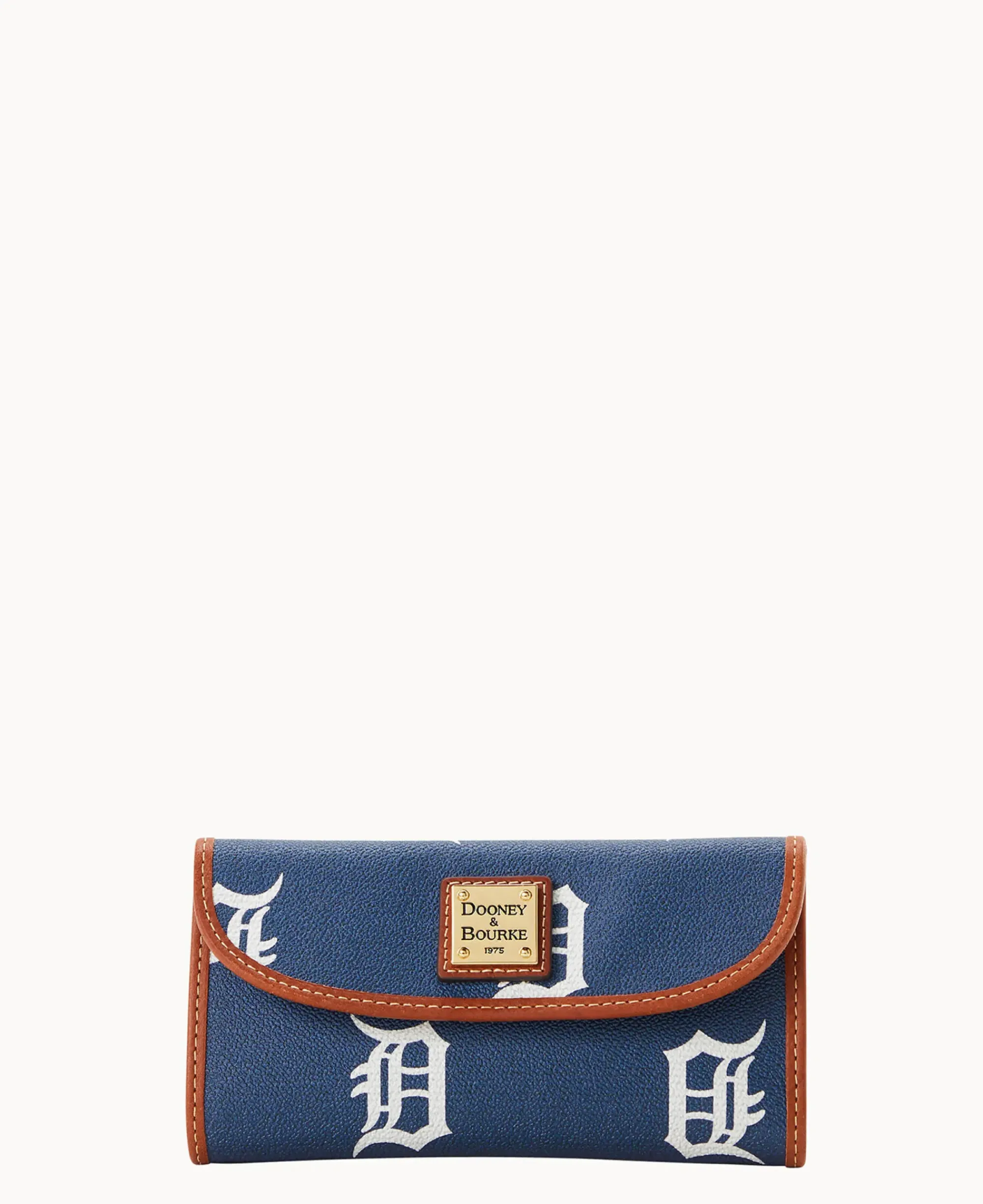 Dooney & Bourke Grab and Go|Clutches<MLB Continental Clutch Tigers