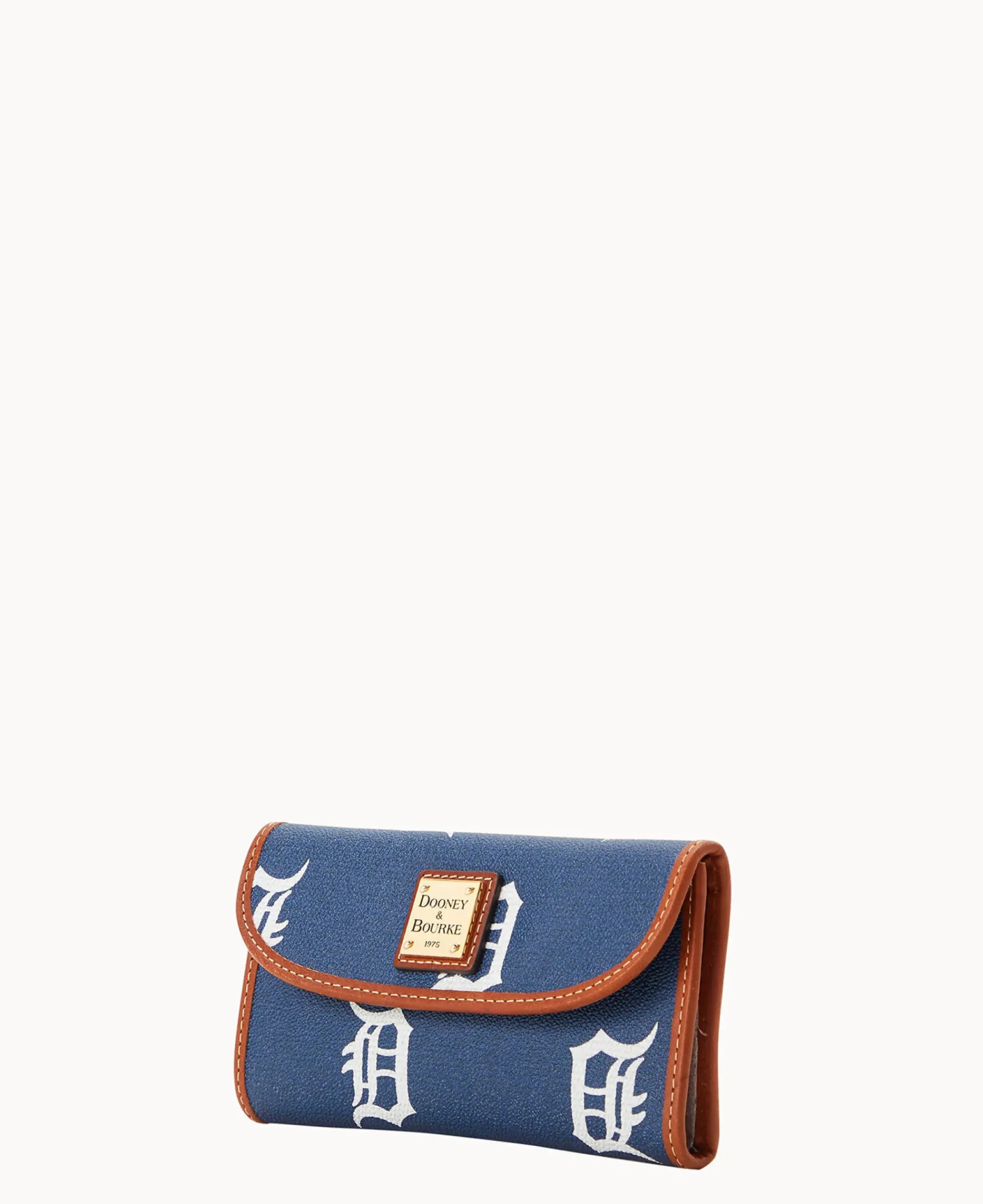 Dooney & Bourke Grab and Go|Clutches<MLB Continental Clutch Tigers