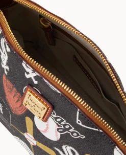 Dooney & Bourke Game Day Ready|Printed Fabric<MLB Suki Crossbody White Sox