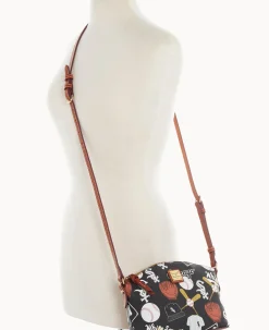 Dooney & Bourke Game Day Ready|Printed Fabric<MLB Suki Crossbody White Sox