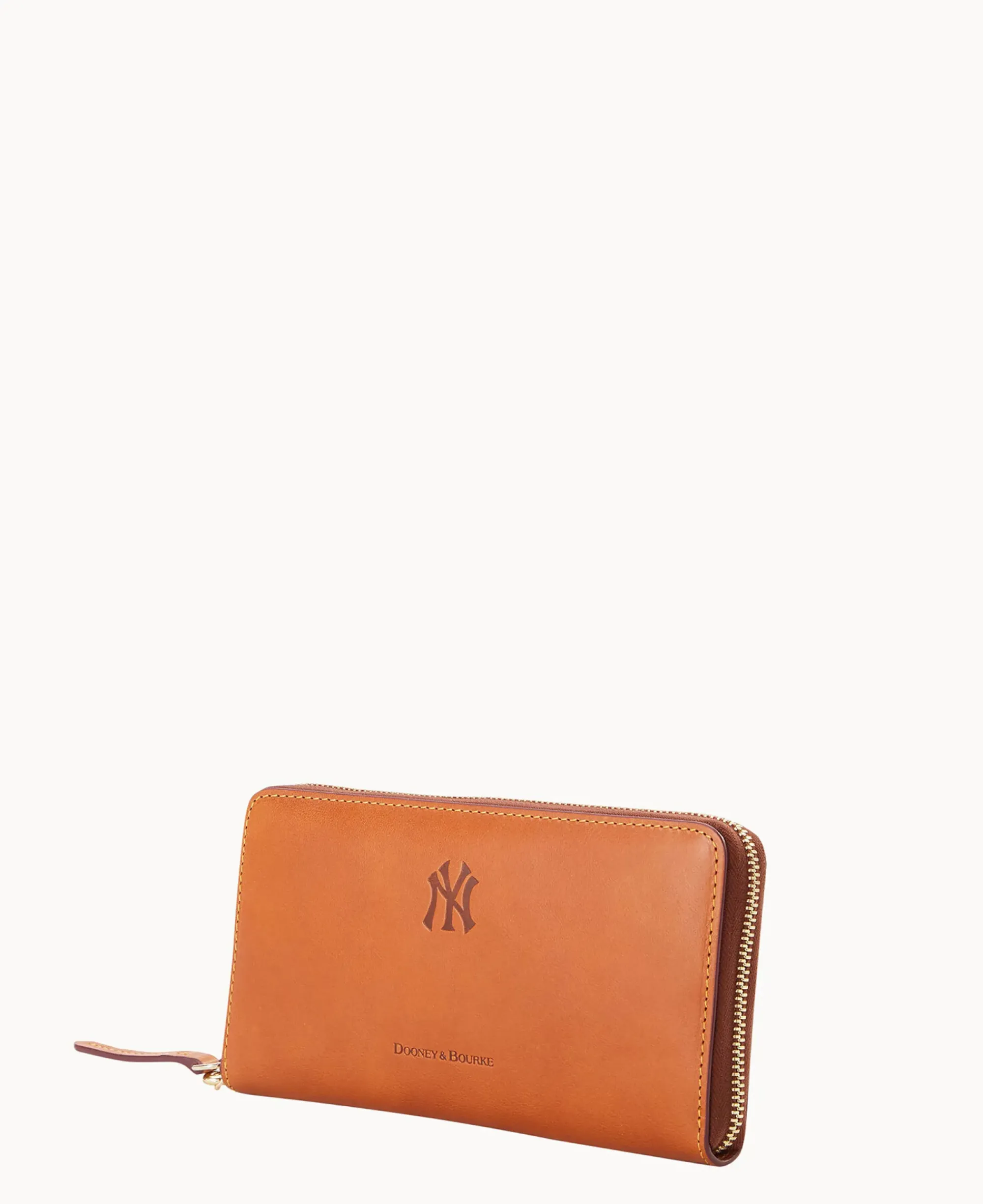 Dooney & Bourke Grab and Go|Wristlets<MLB Large Zip Around Wristlet Yankees