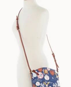 Dooney & Bourke Game Day Ready|Printed Fabric<MLB Suki Crossbody Yankees