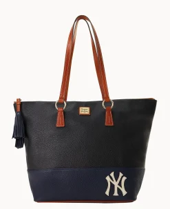 Dooney & Bourke Game Day Ready|Printed Fabric<MLB Tobi Tote Yankees
