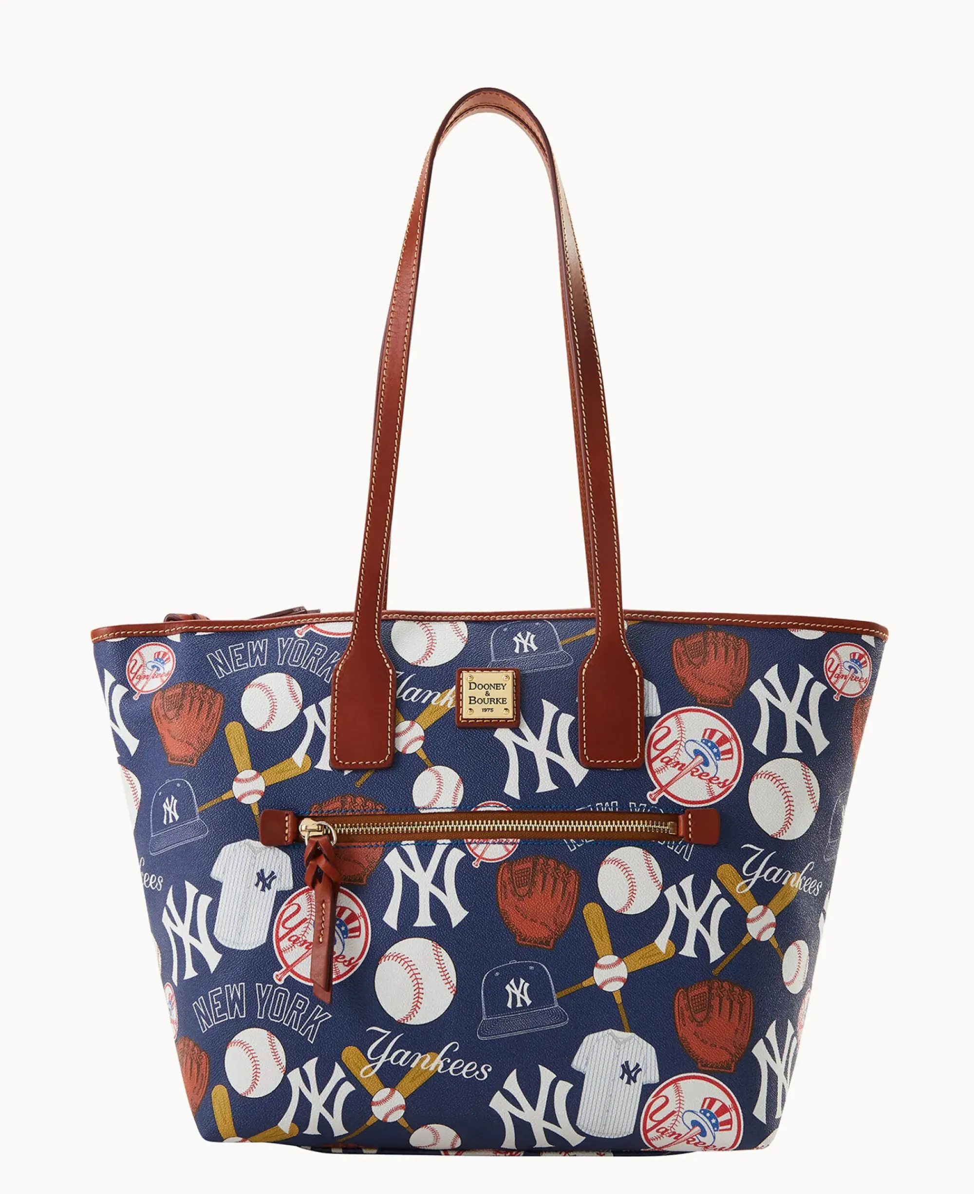 Dooney & Bourke Game Day Ready|Printed Fabric<MLB Tote Yankees