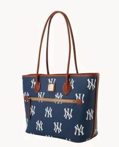 Dooney & Bourke Game Day Ready|Printed Fabric<MLB Tote Yankees