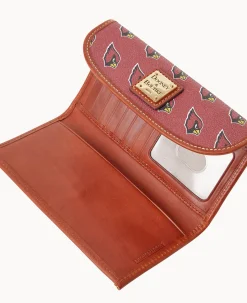 Dooney & Bourke Grab and Go|Clutches<NFL AZ Continental Clutch CARDINALS
