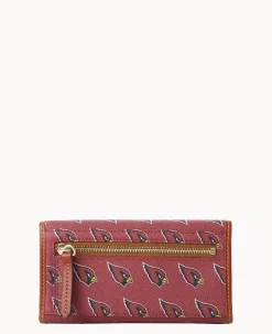 Dooney & Bourke Grab and Go|Clutches<NFL AZ Continental Clutch CARDINALS