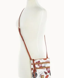 Dooney & Bourke Game Day Ready|Printed Fabric<NFL AZ N S Triple Zip Crossbody CARDINALS