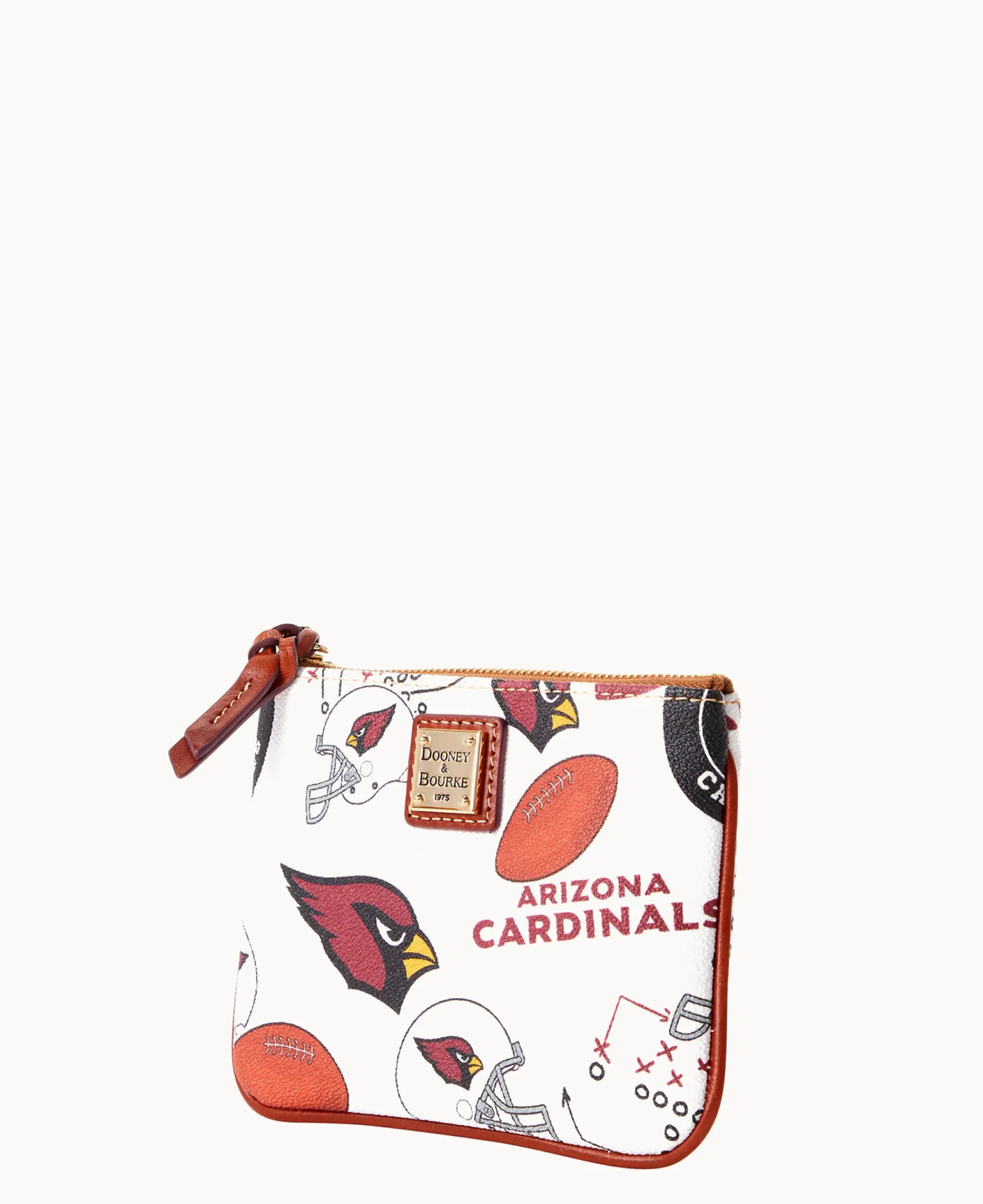 Dooney & Bourke Grab and Go|Wristlets<NFL AZ Stadium Wristlet CARDINALS