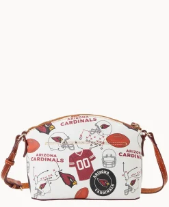 Dooney & Bourke Game Day Ready|Printed Fabric<NFL AZ Suki Crossbody Cardinals