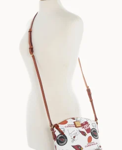 Dooney & Bourke Game Day Ready|Printed Fabric<NFL AZ Suki Crossbody Cardinals