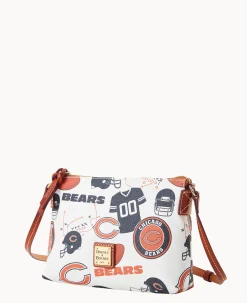 Dooney & Bourke Game Day Ready|Printed Fabric<NFL Crossbody Pouchette BEARS