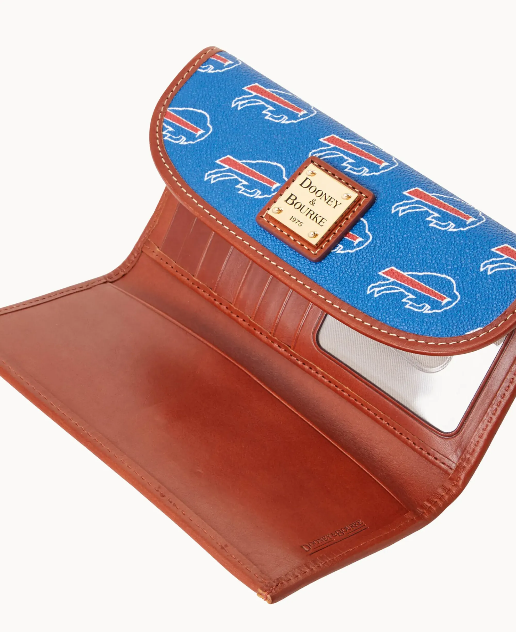 Dooney & Bourke Grab and Go|Clutches<NFL Continental Clutch BILLS