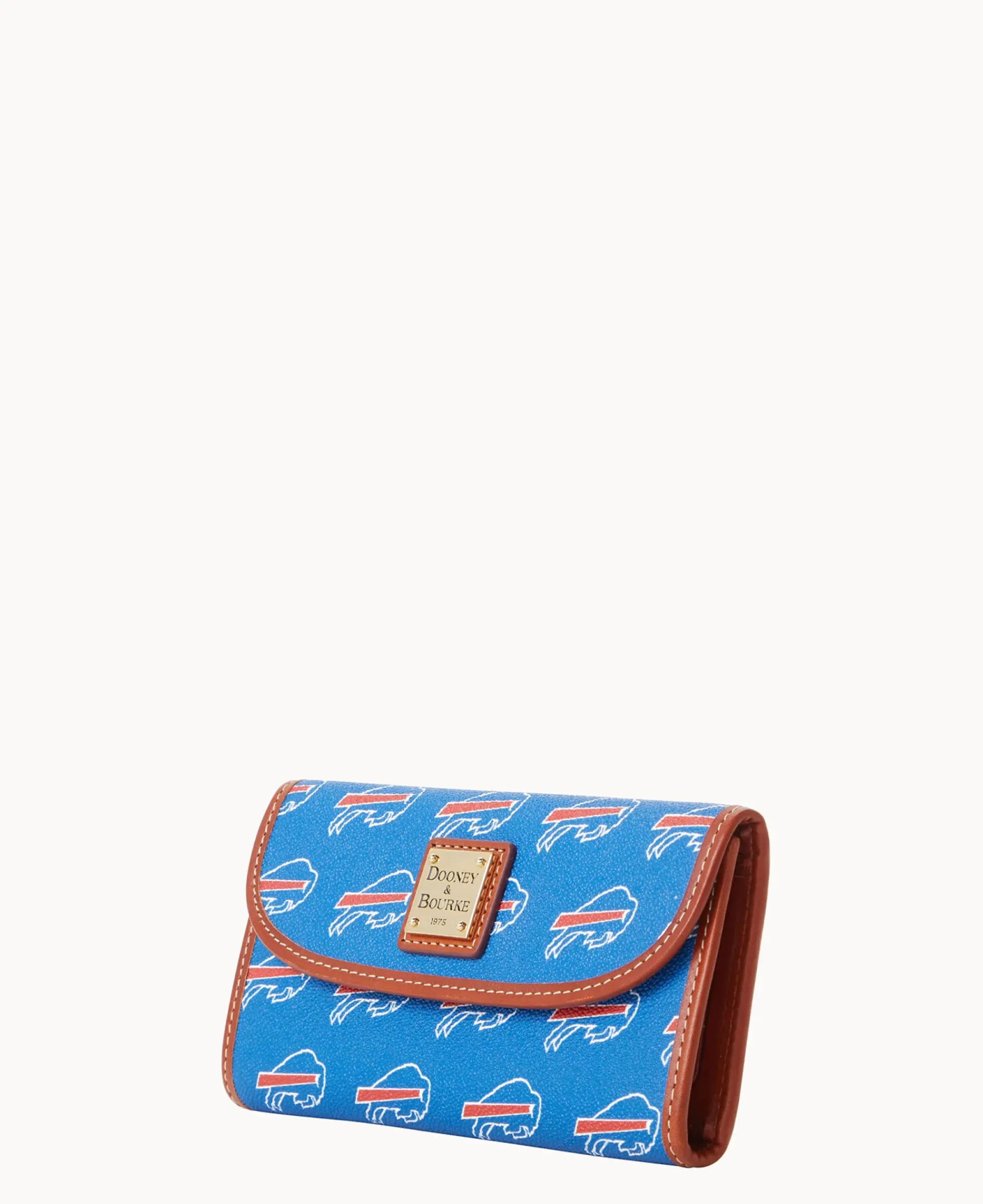 Dooney & Bourke Grab and Go|Clutches<NFL Continental Clutch BILLS
