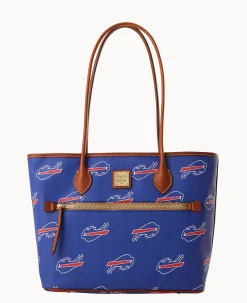 Dooney & Bourke Game Day Ready|Printed Fabric<NFL Tote Bills