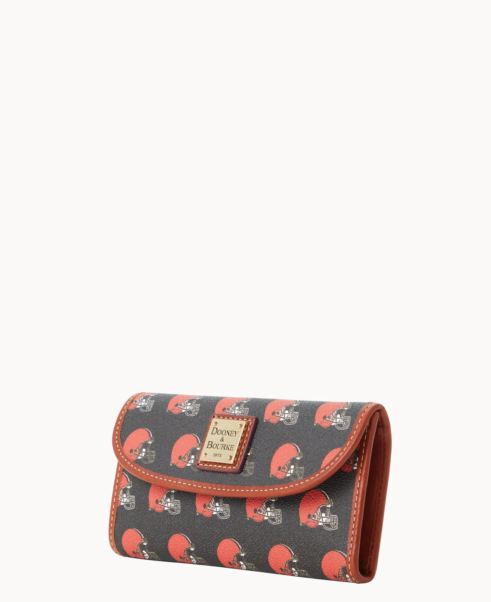 Dooney & Bourke Grab and Go|Clutches<NFL Continental Clutch BROWNS