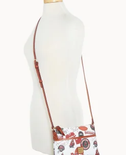 Dooney & Bourke Game Day Ready|Printed Fabric<NFL Ginger Crossbody BUCCANEERS
