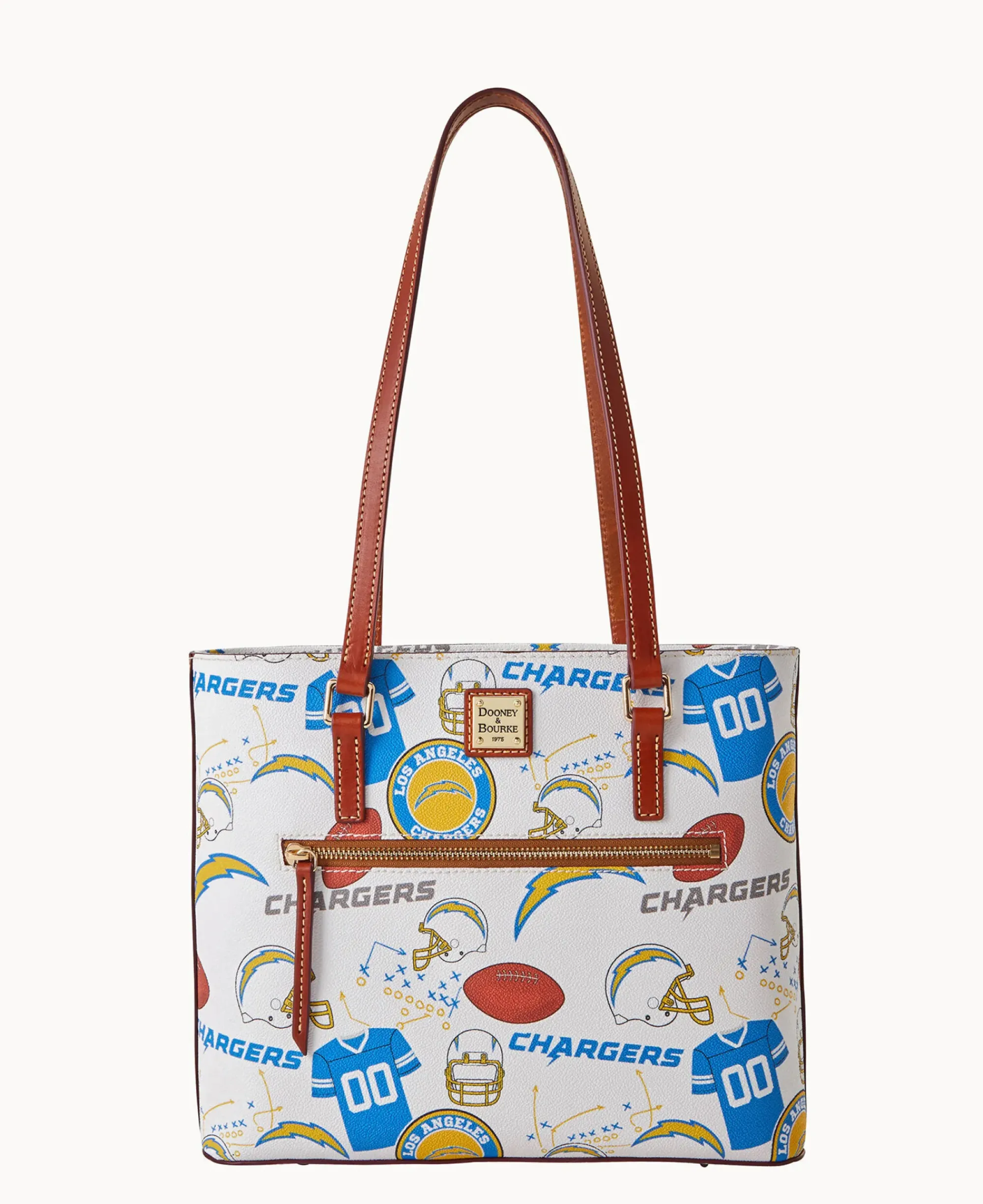 Dooney & Bourke Game Day Ready|Printed Fabric<NFL Shopper CHARGERS