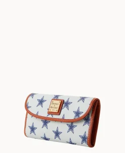 Dooney & Bourke Grab and Go|Clutches<NFL Cont Clutch COWBOYS