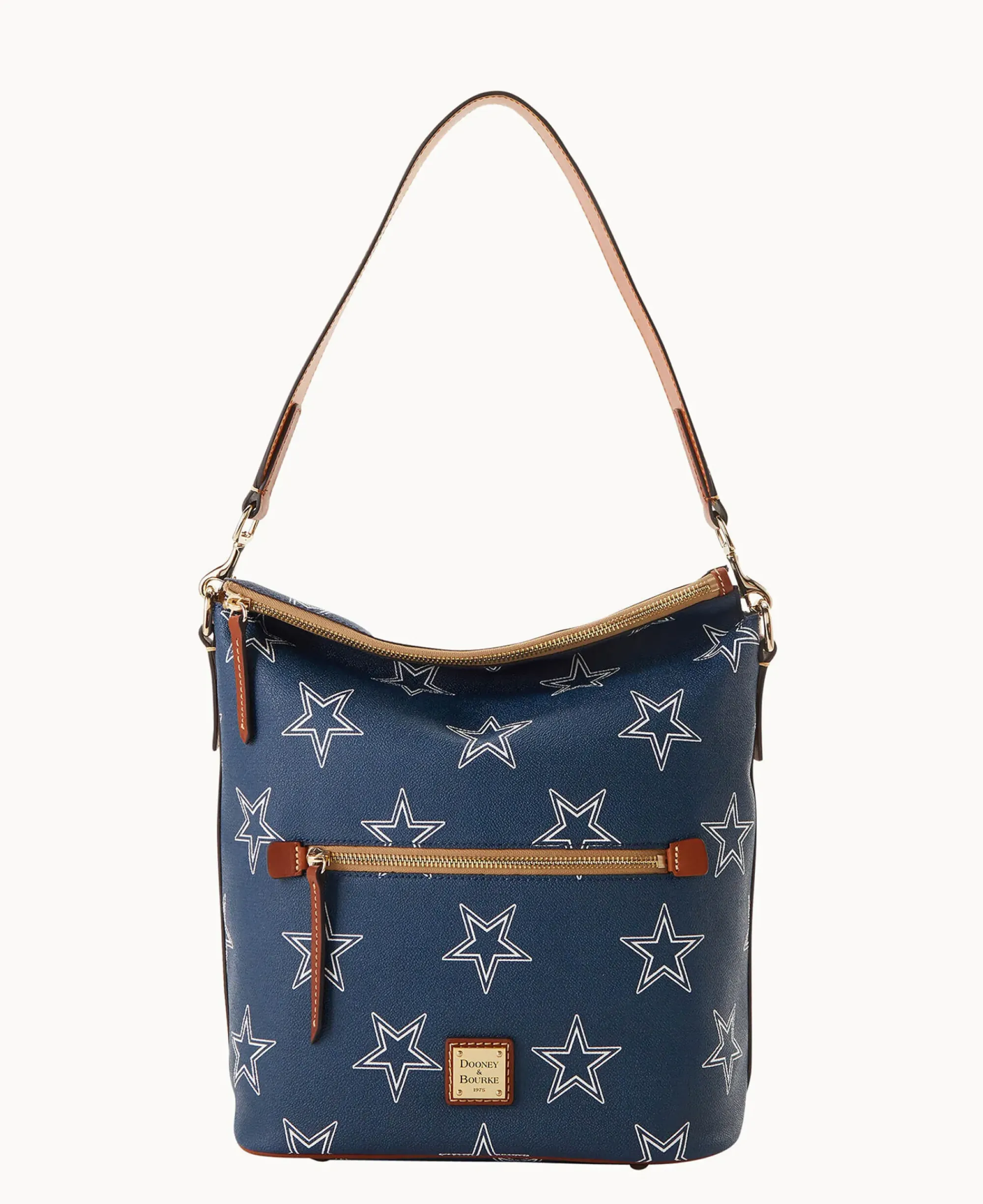 Dooney & Bourke Game Day Ready|Printed Fabric<NFL Large Sac Cowboys