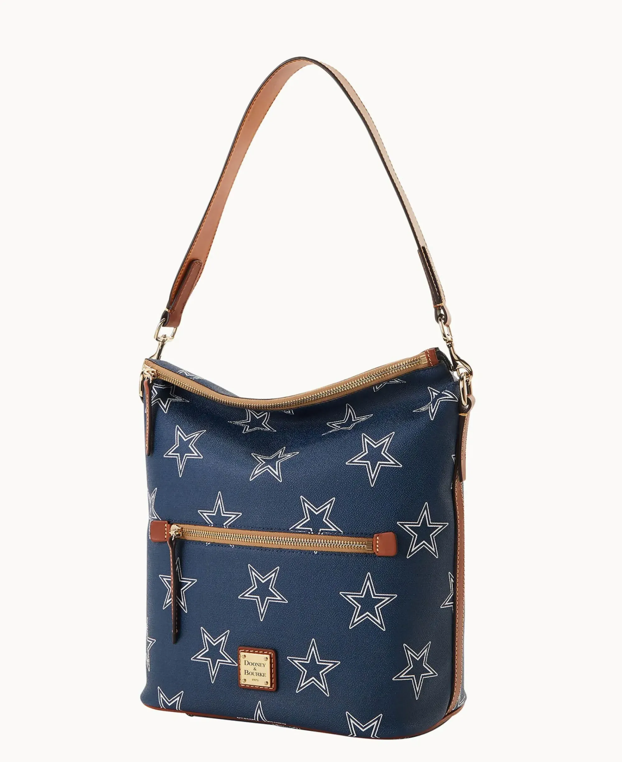 Dooney & Bourke Game Day Ready|Printed Fabric<NFL Large Sac Cowboys
