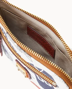 Dooney & Bourke Grab and Go|Wristlets<NFL Zip Around Wristlet COWBOYS