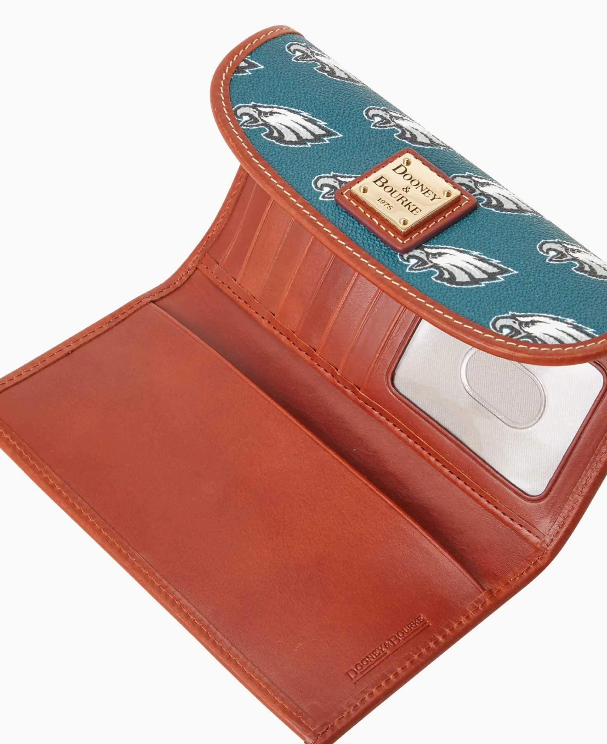 Dooney & Bourke Grab and Go|Clutches<NFL Continental Clutch EAGLES