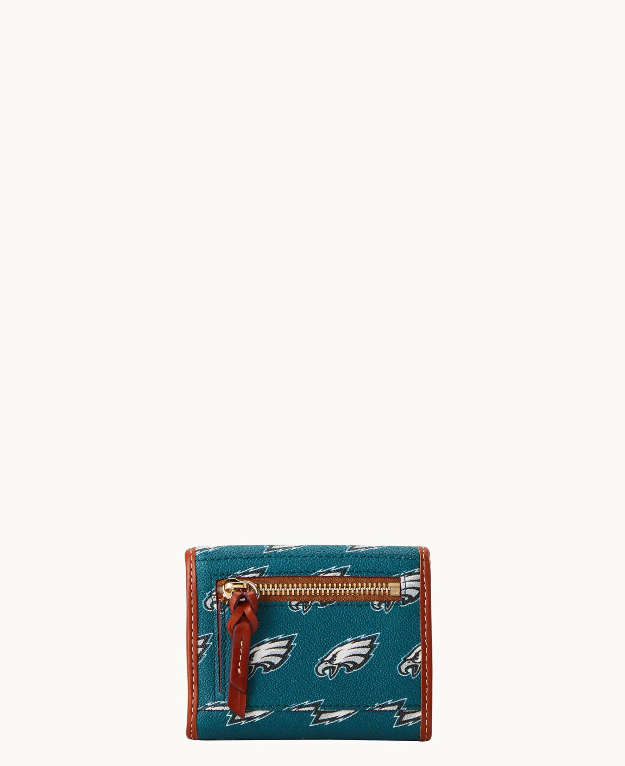 Dooney & Bourke Grab and Go|Wallets<NFL Flap Credit Card Wallet EAGLES