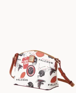 Dooney & Bourke Game Day Ready|Printed Fabric<NFL Suki Crossbody FALCONS