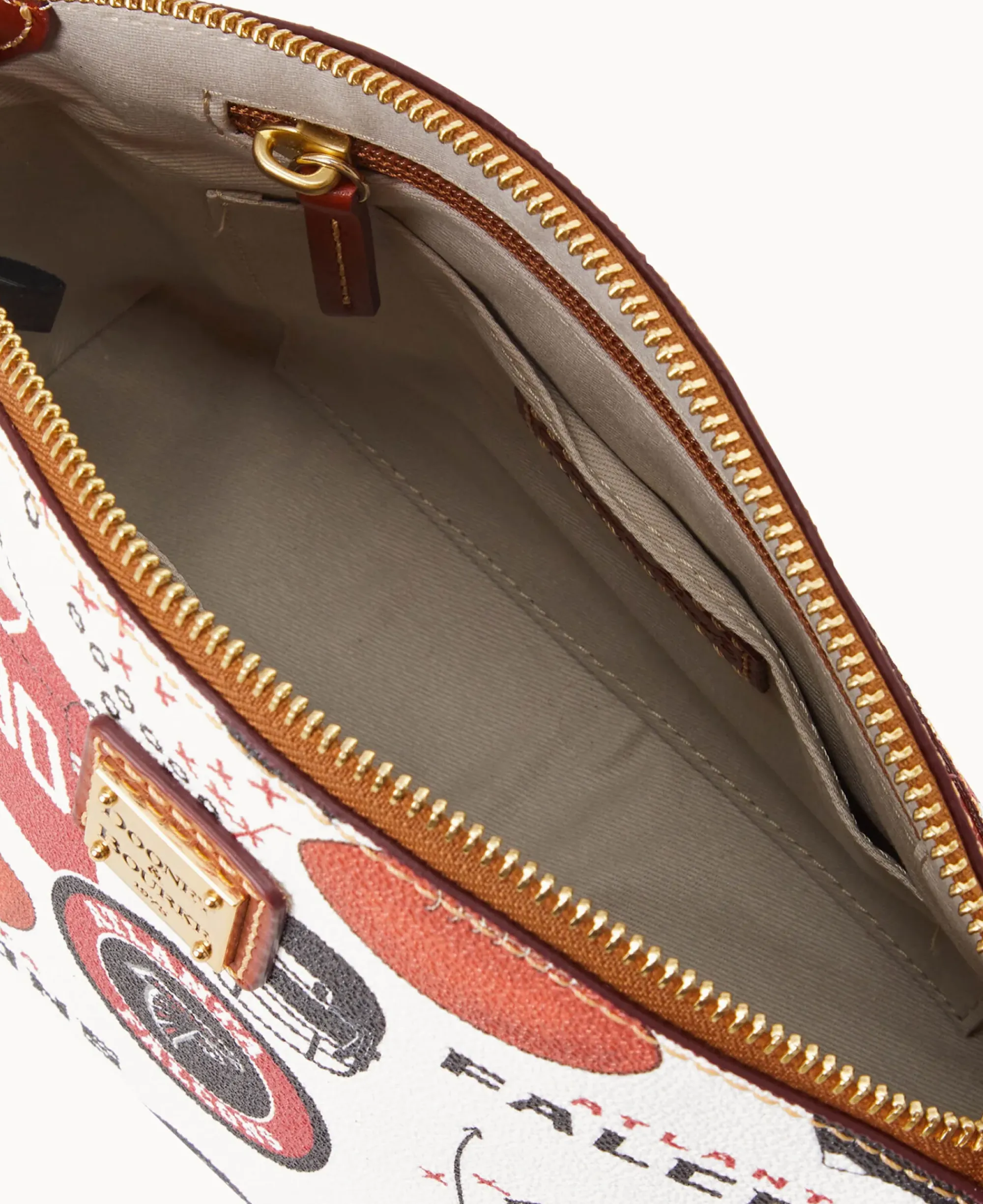 Dooney & Bourke Game Day Ready|Printed Fabric<NFL Suki Crossbody FALCONS