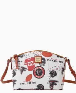 Dooney & Bourke Game Day Ready|Printed Fabric<NFL Suki Crossbody FALCONS