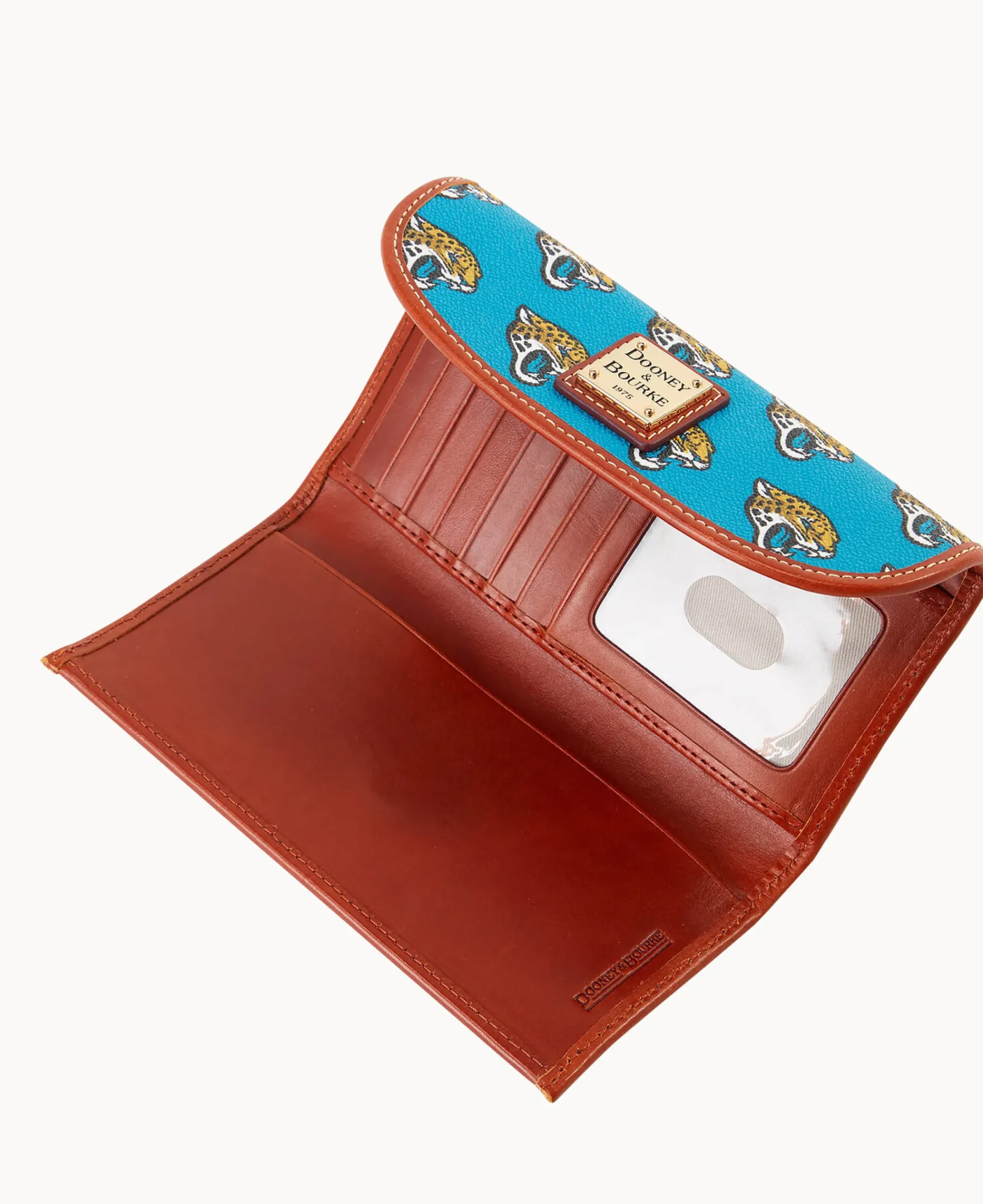 Dooney & Bourke Grab and Go|Clutches<NFL Continental Clutch JAGUARS