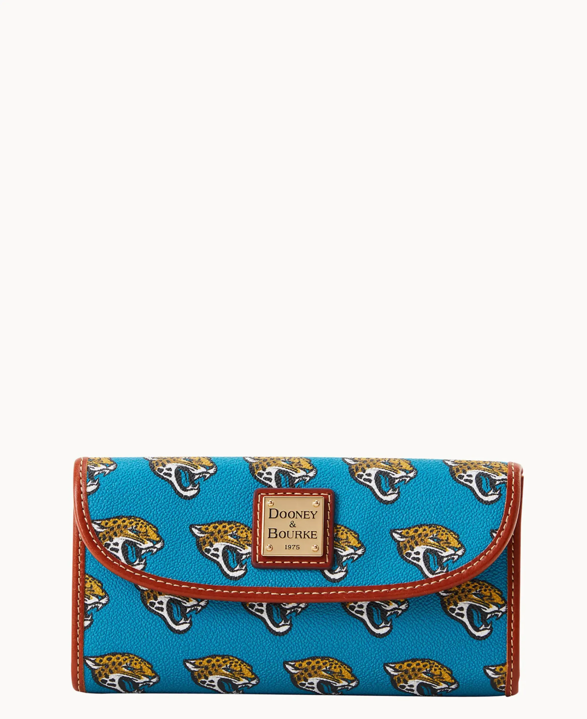Dooney & Bourke Grab and Go|Clutches<NFL Continental Clutch JAGUARS