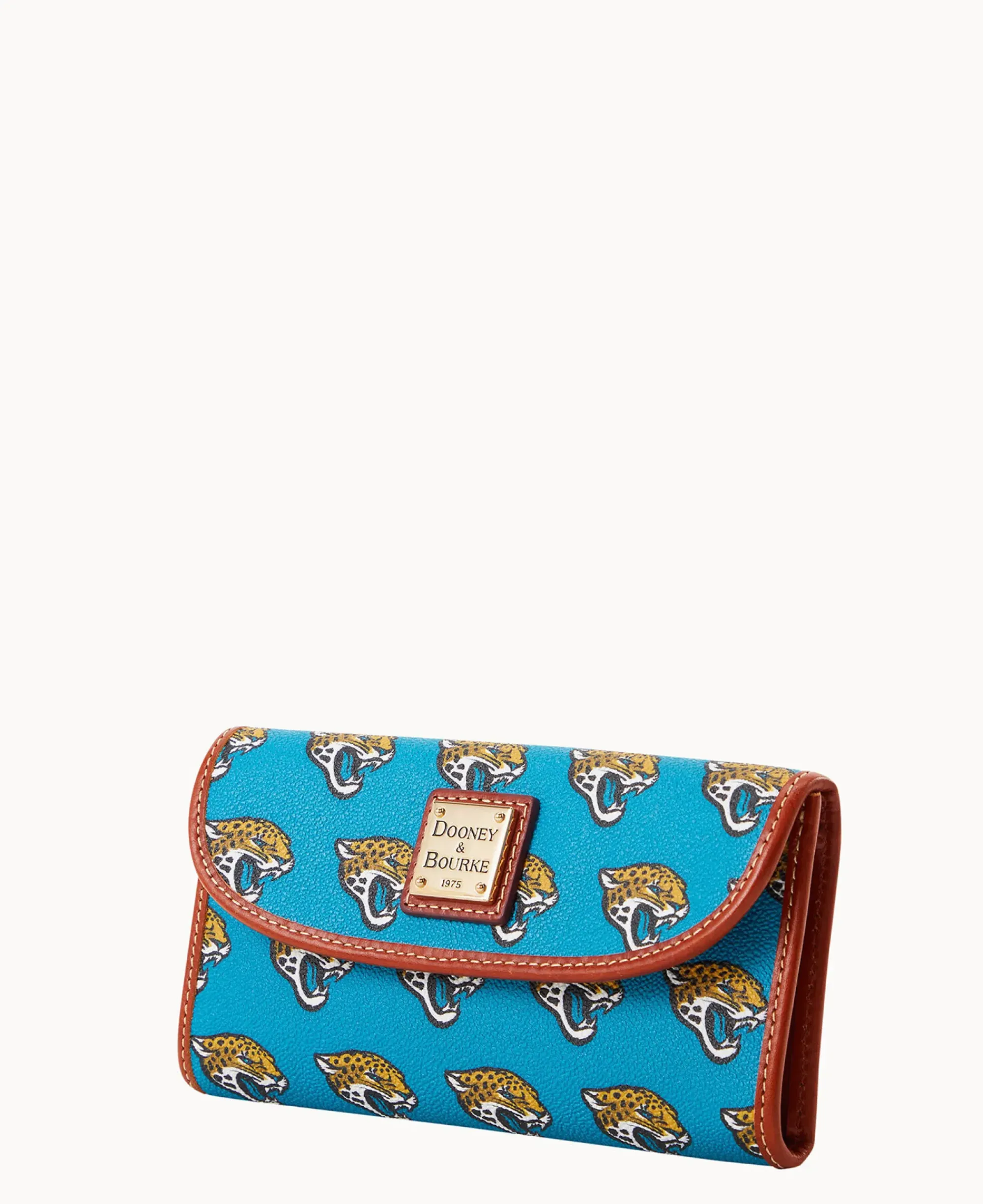 Dooney & Bourke Grab and Go|Clutches<NFL Continental Clutch JAGUARS