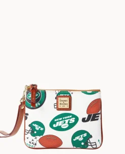 Dooney & Bourke Grab and Go|Wristlets<NFL Stadium Wristlet JETS