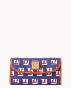 Dooney & Bourke Grab and Go|Clutches<NFL NY Continental Clutch GIANTS