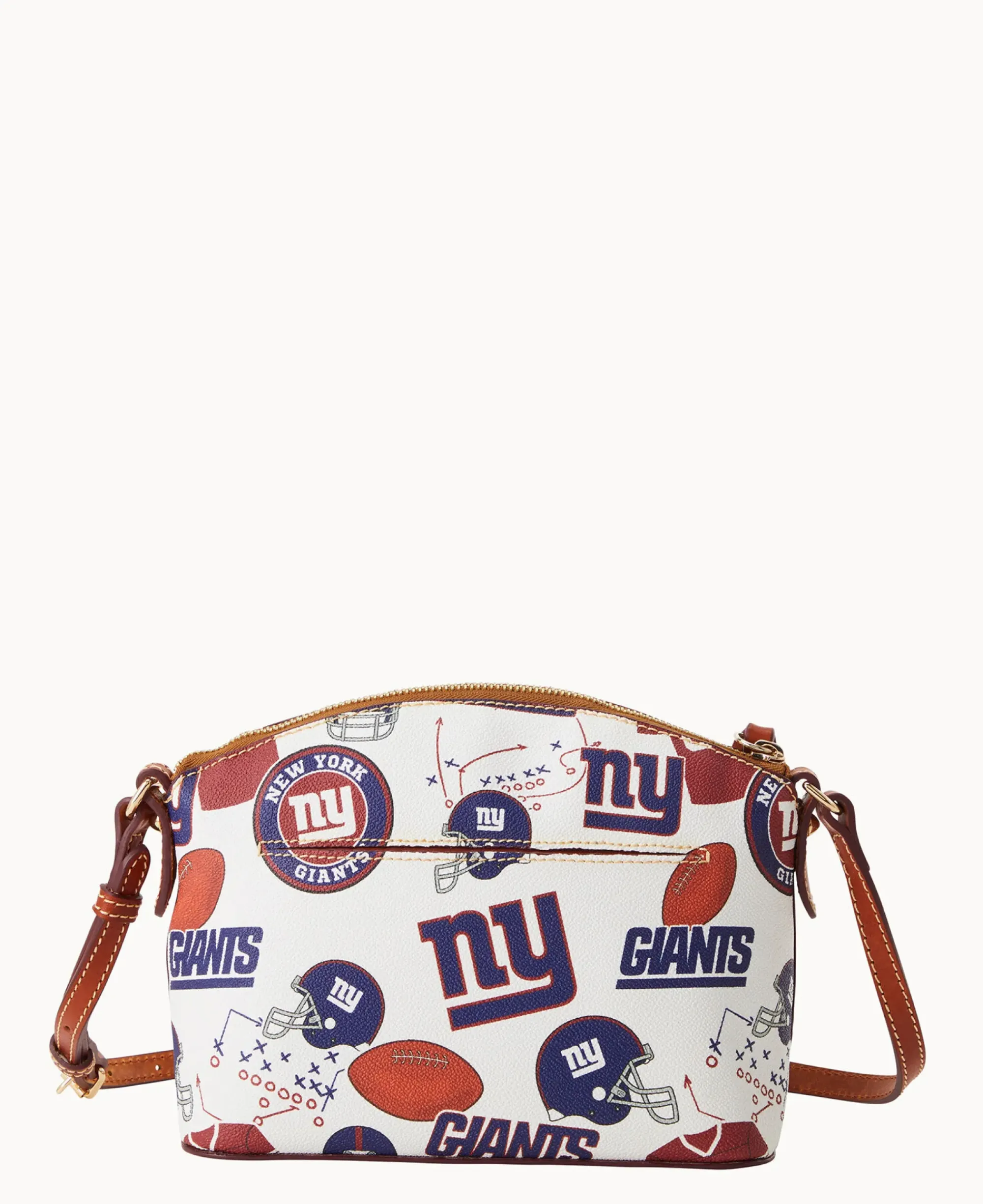 Dooney & Bourke Game Day Ready|Printed Fabric<NFL NY Suki Crossbody Giants
