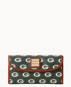 Dooney & Bourke Grab and Go|Clutches<NFL Cont Clutch PACKERS